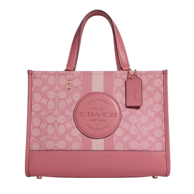 Bolsa Coach dempsey color rosa chica