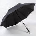 thumbnail image 1 of Automatic Long Handle Golf Umbrella Business Black with UV Protection S685, 1 of 6