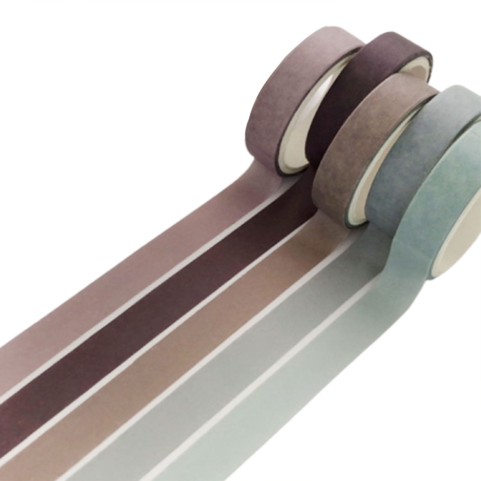 5 Rolls/Set Washi Tape SelfAdhesive Easy to Tear Multiuse Easily Torn