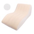 thumbnail image 2 of Inflatable Lounge Sofa, Soft Velvet Fabric, Comfortable and Supportive PVC Bed in S Shape Design for Home, Picnics, Hiking, Park, Travel, Easy to Carry, Store, and Wash, 2 of 7