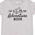 thumbnail image 4 of Inktastic Let the Adventure Begin with Camping Tent and Mountains Boys or Girls Toddler T-Shirt, 4 of 5