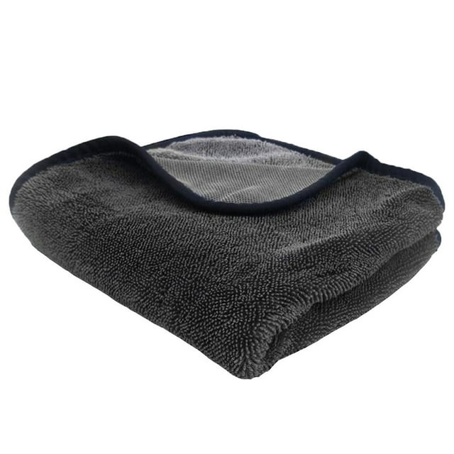 Fiudx Toalla para Lavado de Coches, Tejido Polar Coral, Alta Absorción, Suave con La Pintura, Fácil de Descontaminar, Multiusos, Cuidado de Motos y Coches, Tamaño Práctico 40 X 40 Cm