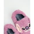 thumbnail image 3 of Lilo & Stitch Girls Purple Slip On Loafer Slippers, 3 of 7