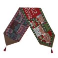 thumbnail image 2 of de mesa navideño Decoración de mesa Suministros de decoración navideña navideña de mesa de tela tejida 14 x 70 pulgadas para cocina Gloria Corredor de escritorio, 2 of 9