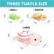 thumbnail image 2 of Juego de figuras de tortuga de resina, 30 unidades, que brillan en la oscuridad, 10 colores, 2 of 6