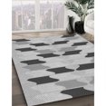 thumbnail image 2 of Ahgly Company Indoor Rectangle Patterned Smokey Gray Area Rugs, 2' x 4', 2 of 6