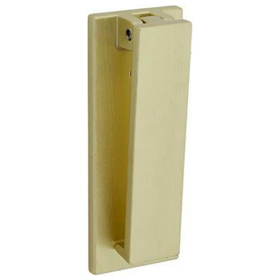 National Hardware N336-705 Reed Door Knocker, Brushed Gold - Quantity 4