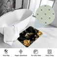 thumbnail image 3 of Bat Non-Slip Polyester Outdoor Carpet Bath Rug Door Mat - Machine Washable, 3 of 6