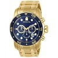 Invicta Men's 0073 Pro Diver Collection Chronograph 18k Gold-Plated Watch