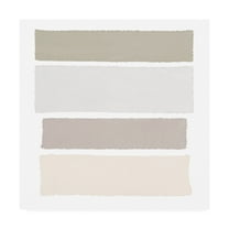 Trademark Fine Art 'Painted Weaving I Neutral on White Sq' Canvas Art by Piper Rhue
