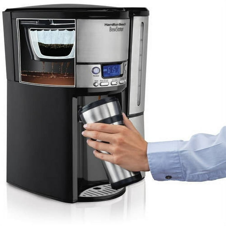 BrewStation 12 Cup Dispensing Coffeemaker with Removable Water