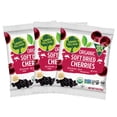 thumbnail image 5 of Happy Village Organic Soft Dried Cherries on The Go – 3 Bags (15 Individual Portion packs)  Healthy, Non-GMO, Vegan, Kosher, Gluten-Free Snack, 5 of 8