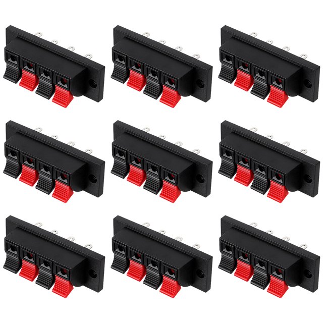 Conectores de altavoz de 10pcs Conectores Subwoofer Taps Box Terminal Binding Post