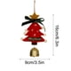 thumbnail image 3 of Juego de adornos para árbol de Navidad con cinta de terciopelo y adornos de madera: kit de 5 piezas para colgar en el coche, ideal para regalar en estas fiestas., 3 of 6