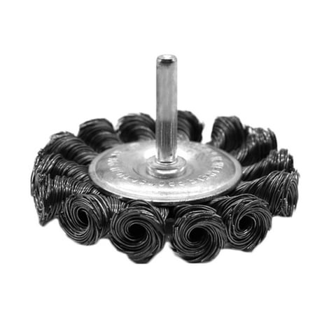 

Steel Wire Brush Twisted Knotted Crimp Wheel Electric Crimp Wheel Electric Hand Drill Rust Paint Removal Tools