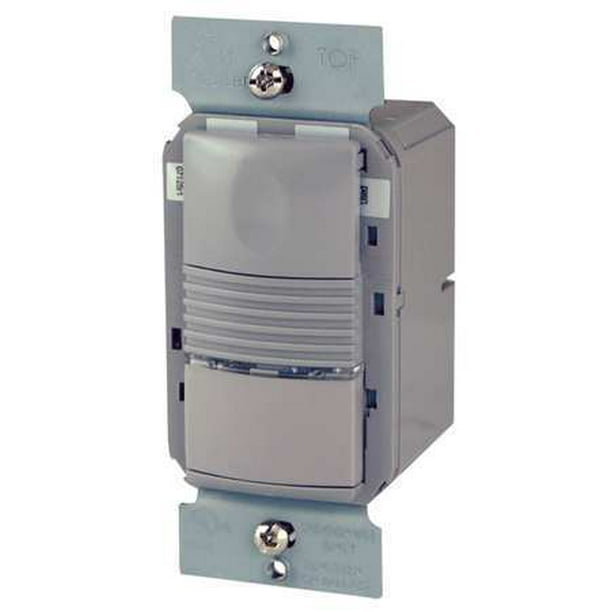 WATT STOPPER PW100G Occupancy Sensor, PIR, 1050 sq ft, Gray Walmart