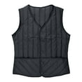 thumbnail image 2 of Women's Sleeveless Vest with Button Closure, Made of Lightweight Nylon and Spandex, Features Pockets for Everyday Casual and Professional Wear, 2 of 6
