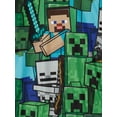 thumbnail image 3 of Minecraft Boys Long Sleeve Top and Pants Pajama Sleep Set, 2-Piece, Sizes 4-16, 3 of 4