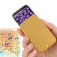 thumbnail image 1 of Push Pins dcdcee, color morado, para tablones de anuncios en el hogar y la oficina, 1 of 6