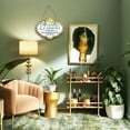 thumbnail image 5 of Wood Hanging Wall Decorations with Jute Twine Oval with Word Colorful 200x256x5mm, 5 of 7