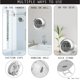 thumbnail image 4 of Reloj de ducha Ken-Tech Sonnet resistente al agua con pantalla grande, 4 of 7