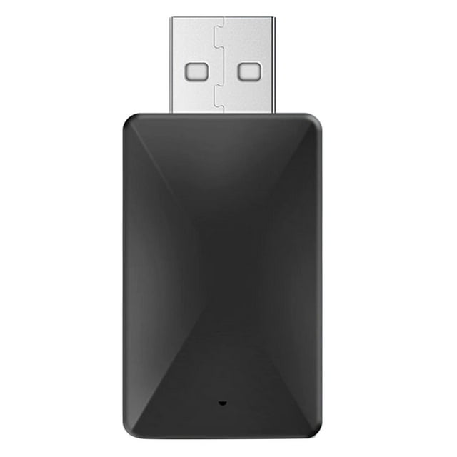 Adaptador inalámbrico de automóvil y teléfono Equipo de conector multimedia Conectividad instantánea Conveniente enchufe y reproducción compacto