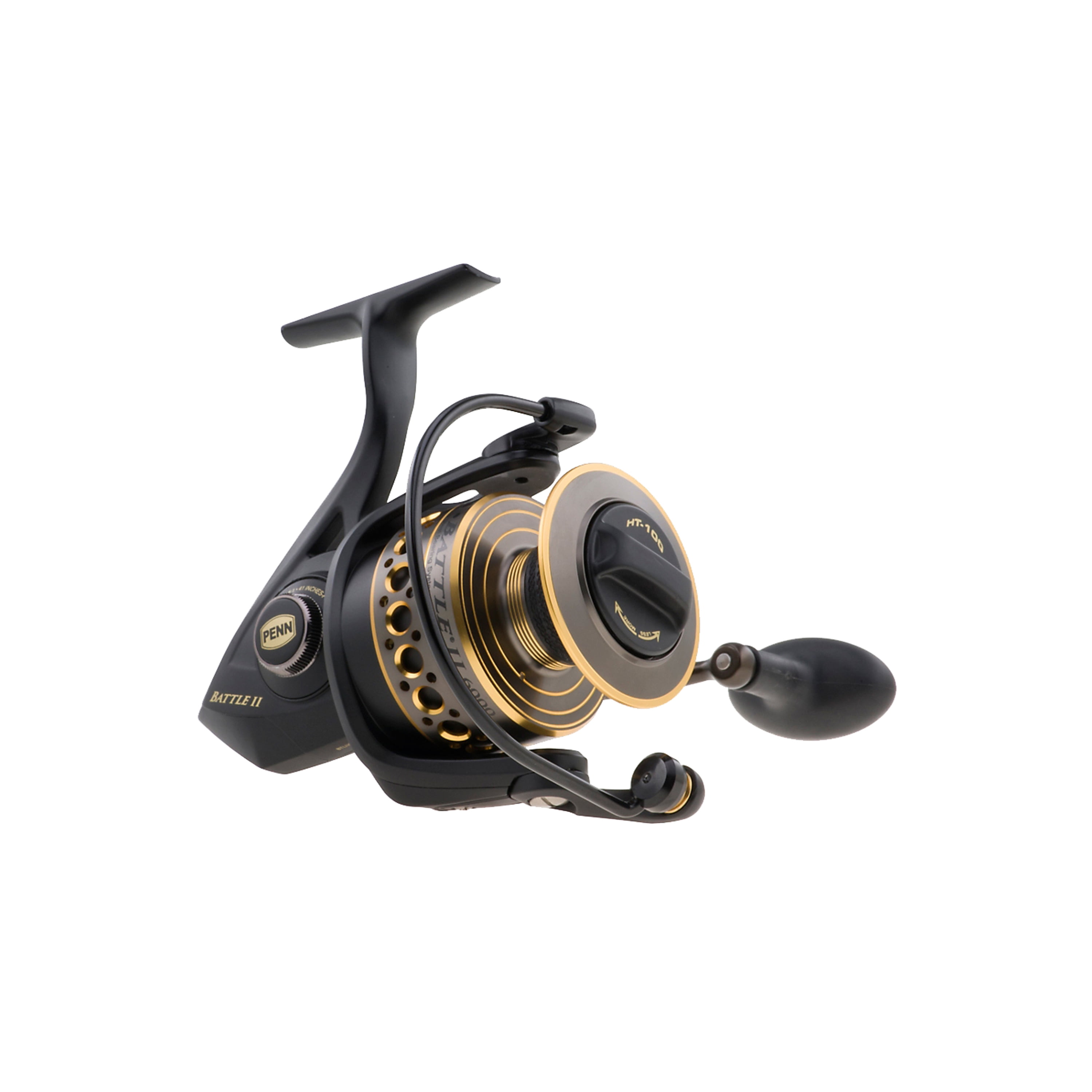 PENN Battle II Spinning Inshore Fishing Reel, Size 6000 (BTLII6000