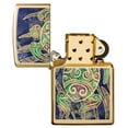 thumbnail image 3 of Zippo Turtle High Polish Brass Pocket Lighter, 3 of 6