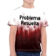 thumbnail image 4 of 2DXuixsh Vêtements pour Filles Enfants T-Shirt Rétro Imprimé Manches Courtes Col Rond Décontracté Ample Basique Hauts Vêtements pour Bébé Fille Rouge Melon D\'eau Taille 110, 4 of 5