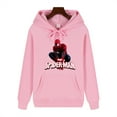 thumbnail image 5 of Casual men's high-end quality superhero Spider-Man print autumn/Winter thick warm basic simple hoodie, 5 of 5