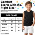 thumbnail image 2 of BROOKLYN VERTICAL Boys 3 Pack Muscle Shirt Sleeveless Tee - Tagless Cotton Super Soft, 2 of 7