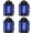Cobalt, variant on Mini Small Decorative Moroccan Candle Lantern Holders for Hanging, Indoor Home Decor, Outdoor Patio, Weddings, Clear, 4pk