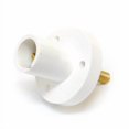 thumbnail image 2 of Marinco CLMMRS-BX CLM Cam Type, Mini Panel Mount, 150 Amp, 600 Volt, 3/4" threaded stud, Male - White (B), 2 of 3
