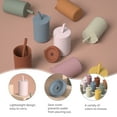 thumbnail image 3 of Tyry.hu Baby Silicone Sippy Cups BPA-Free Portable Storage Snack Container Feeding Cup For Children, 3 of 6