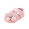 thumbnail image 2 of HOTWINTER Baby First Walkers Clothing Kids Infant Newborn Soft Sole Crib Shoes Flower Cotton Prewalker Shoes, 2 of 7