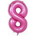 thumbnail image 1 of 40 Inch Colorful Big Size Number Balloons for Birthday Party and Various Parties Celebration Decorations Event Party Supplies Large Globos (number 0-9), 1 of 8