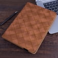 thumbnail image 6 of Decase for iPad A16 11th Generation Case 11 inch 2025 & iPad 10th Generation Cover 10.9" 2022 with Pencil Holder/Pockets,Auto Wake/Sleep,Folio Stand Embossed PU Leather Smart Wallet Shell,Brown, 6 of 11