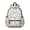 Highland Cow and Flower Print-1, variant on Highland Cow and Flower Print Cute School Backpack with Padded Back and Adjustable Shoulder Straps 13.4"x11"x4.7"