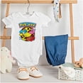 thumbnail image 3 of PACMAN Video Arcade Game Ghost Chomp Romper Boys or Girls Infant Baby Brisco Brands NB, 3 of 6