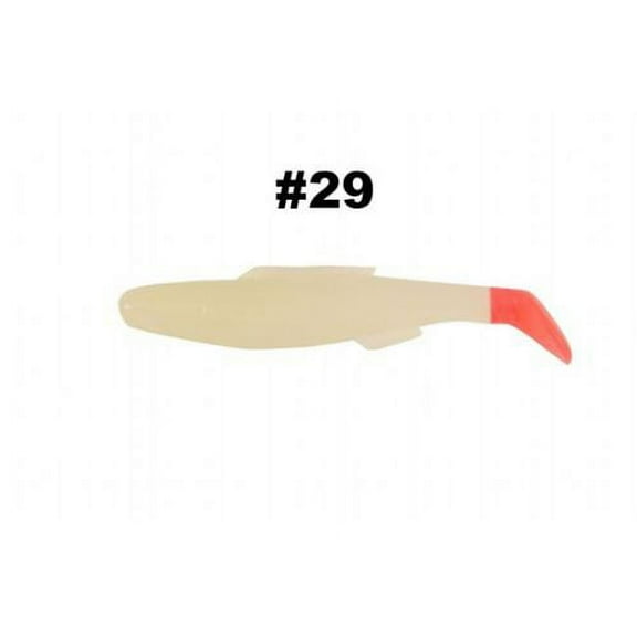 H&H Fishing Lure CMR10-29 Cocahoe Minnow 3" Glow/Firetail 10 Per Pack