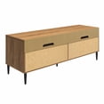 thumbnail image 2 of Mr. Kate Daphne TV Console, Walnut and Black, 2 of 9