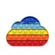 thumbnail image 1 of Push Bubble Sensory Fidget Toys Rianbow Reliver Stress Toys para niños adultos Autismo necesita Squishy LingWen 8390614612334, 1 of 1
