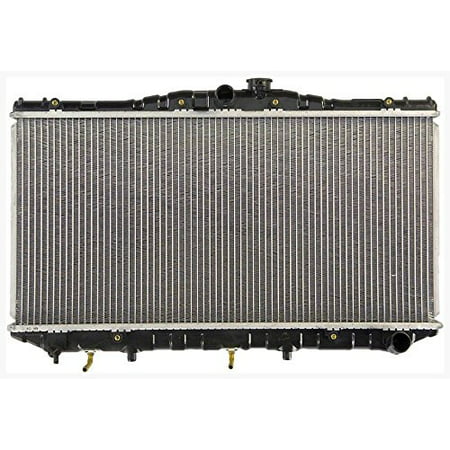 Radiator - Pacific Best Inc For/Fit 932 83-86 Toyota Camry Automatic 4-Cylinder 2.0L Gas Plastic Tank Aluminum