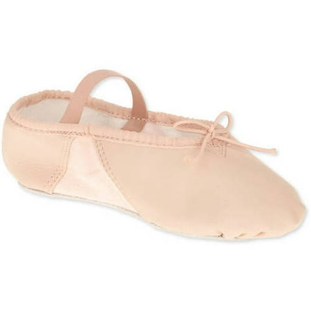 Girls Faux Leather Dance Shoe