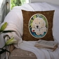 thumbnail image 3 of Carolines Treasures SS8271PW1414 Golden Retriever Fabric Decorative Pillow, 14Hx14W, multicolor, 3 of 4