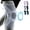 Gray, variant on Knee Sleeve for Pain Relief With Patella Gel Pads And Side Stabilizers Knee Brace for Meniscus Tear, ACL, Joint Pain, Runner