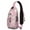 Halloween Cute Ghosts, variant on Sling Backpack,Halloween Cute Ghosts with Boo Crossbody Bag with Water Bottle Holder,Waterproof Sling Bag for Men/Women with Chest Phone Holder for Hiking,Travel