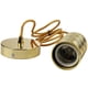 thumbnail image 1 of Soporte De Lámpara De Techo De Hierro Forjado Fijación Soporte De Lámpara De Techo De Metal Resistente A La Corrosión Con Boca De Tornillo E40 Para Restaurante De Hotel Interior Speravity HA018536-00, 1 of 7