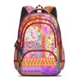 thumbnail image 2 of Pioneer Flower Backpack for School,Cute School Bag,Schoolbag with Adjustable Shoulder Straps & Padded Back,16.9 Inch, 2 of 5
