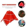 thumbnail image 3 of CIMAXIC 2Pcs Funny Party Performance Handkerchief Creative Stage Performance Prop,19.69"X19.69"X0.04", 3 of 4